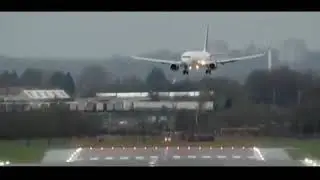 A very difficult landing in Heatrow!. Dennis Storm