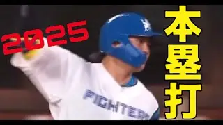 【※収益化は止めてます】北海道日本ハムファイターズ　2025年全ホームラン集　【129+α】