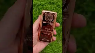 COPPER CAST BARS 1 KG (1000g) Germania Mint