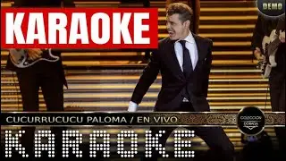 KARAOKE Luis Miguel - Cucurrucucu Paloma En Vivo PISTA #karaokes