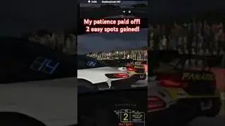 Patience pays off in an iRacing league race at Mount Panorama! #shorts