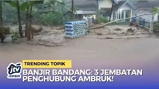 SUDDEN DISASTER! Argopuro Flash Floods Collapse 3 Bridges