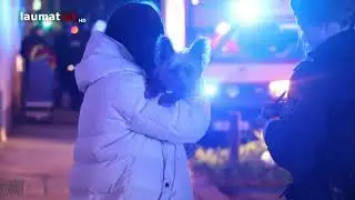 Brennender Kinderwagen l&ouml;st Gro&szlig;einsatz des Rettungsdienstes in Wels-Innenstadt aus