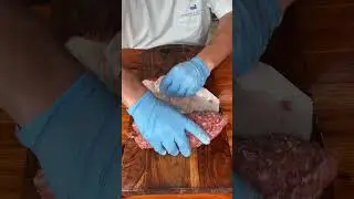 Smoked Super Bowl fatty