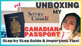 My FIRST Canadian Passport! 🇨🇦 Full Guide for New Citizens + Important Tips