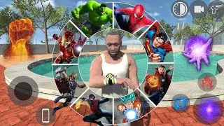 Franklin Become Super Hero in Indian Bike  Driving 3D funny gameplay