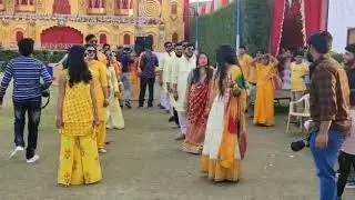 BEST WEDDING HALDI ENTRY DANCE