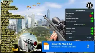 Sniper 3D Mod Apk v6.8.0 - Unlimited Money & Unlimited Ammo 