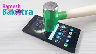 Lenovo K8 Note Screen Scratch Test Gorilla Glass 3