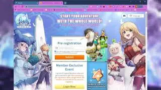 Eden Eternal Pre-Registration Info