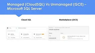 Managed (CloudSQL) Vs Unmanaged (GCE) – Microsoft SQL Server