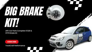 Fiesta ST150 Big Brake Upgrade: ST220 & ST170 Brakes Installed!
