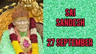 SAI SANDESH || 27 SEPTEMBER 2025
