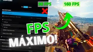COMO AUMENTAR O FPS DO COD WARZONE PC (MUITO FPS!) 2025