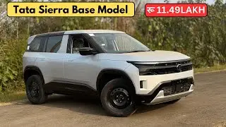 सबसे ज़्यादा यही बिकेगा 😍 | Tata Sierra Smart Plus Base model Detailed Walkaround Review
