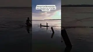 Жизнь в ручьях дельты Нигера | Декабрьская полевая поездка от GbaramatuVoice