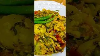 Zucchini(Courgette), Toriyan curry in 5 minutes #viral #recipe #youtubeshorts