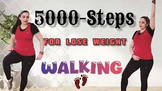 30-Minute 5000-Step Indoor Walking Workout | Fun & Easy Cardio to Burn Calories at Home, HIGH Result