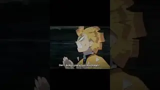 Nezuko Chaaaaaaaan Demon Slayer funny moments Zenitsu #shorts #anime #zenitsu #demonslayer