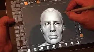 Zbrush on Surface Pro 2017 Bamboo Ink Tablet Pro perfect navigation test