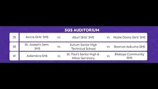 #NSMQ2024 PRELIMINARY STAGE | ACCRA GIRLS’ SHS VS ABURI GIRLS’ SHS VS NOTRE DAME GIRLS’ SHS
