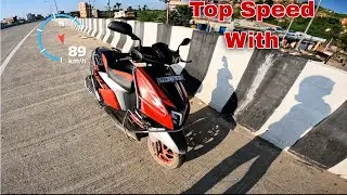 Ntorq 125 Race Xp Top Speed With Gps