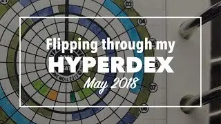 Flipping through my Hyperdex May 2018