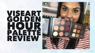 VISEART GOLD HOUR PALETTE REVIEW | Karen Harris Makeup