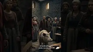 PIG on TRIAL & HANGED! Medieval Animal Justice 😱 #weirdhistory