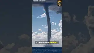 This ocean tornado is real #buffetgeo #tornado #disaster