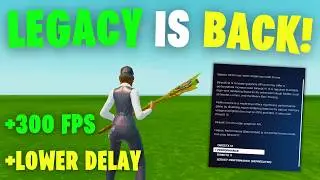 How to Get LEGACY Performance Mode Back in Fortnite Chapter 7 *HUGE FPS BOOST* Hidden Method
