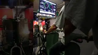 Quattrini M244 on dyno - 39 HP / 41 Nm Vespa GTR 125