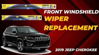 ЛЕГКИЙ СДЕЛАЙ САМ: как заменить передние дворники (26 и 18 дюймов) на Jeep Cherokee 2014&ndash;2019 год...
