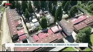 REGGIO CALABRIA: RACKET DEI CIMITERI, 16 ARRESTI E 70 INDAGATI