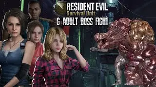 Resident Evil Survival Unit G Adult Boss Fight