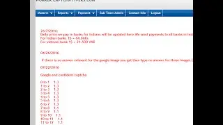 CaptchaTypers Admin Panel Free