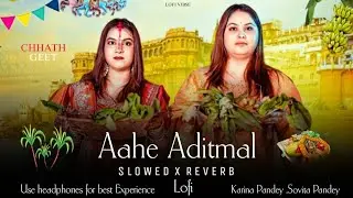 Aahe Aditmal | Lofi (slowed+reverb) |Karina Pandey, Sovita Pandey | Chhath Geet | Lofi Vibse 