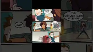 Love is on Fire/toh comic/#hunter #theowlhouse #toh #shorts #fypシ