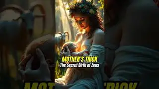The Secret Birth of Zeus: The Baby Hidden from the Devouring Titan  #history #greeklegends #zeus