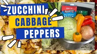 Healthy Southern Cooking: Cabbage Zucchini Peppers with or with sausage #delicious
