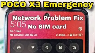 Poco X3 Network Problem Solution / Poco X3 No SIM card problem solution