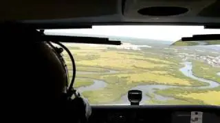 Crosswind landing RWY 29 KEVB