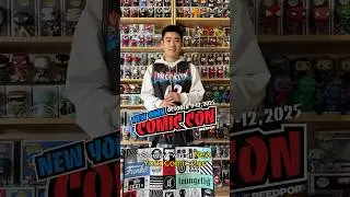 New York Comic Con 2025 Haul! #funko #funkopop #marvelfunkopop #nycc #newyorkcomiccon