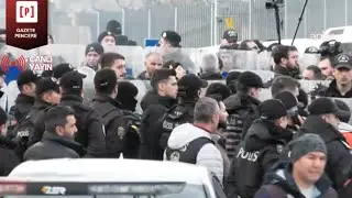 #CANLI | Migros depo işçilerine polis müdahalesi