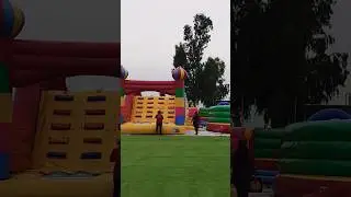 Punjab's largest Trampoline and Jumping Trail | Air Castle | #trending #youtubeshorts #viral #shorts