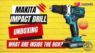 Unboxing : Rechargeable Makita Drill from Lazada