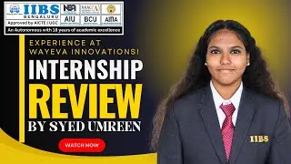 Top PGDM College in Bangalore | Internship Review by Syed Umreen | Wayeva Innovations!