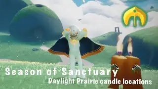 Sky: CotL Prairie &mdash; Season of Sanctuary seasonal candle locations