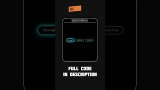 Glow buttons that pop ✨#coding #shorts #codingshorts #devshorts #programming #viralshorts