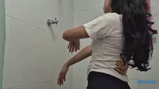 Polly Wetlook Shower Experience | Soaked Clothes & Water Style